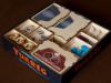 Insert reDrewno do gry planszowej Tuareg - ułożenie w pudełku - cała wszystkie elementy insertu