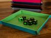  Tacka na kości (dice tray) - #05 Zielono-niebieska 