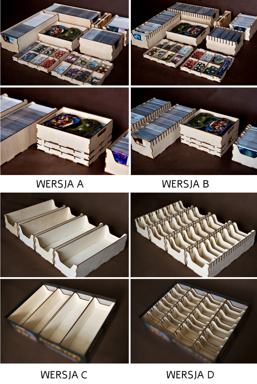 Insert reDrewno Aeon's End Legacy - porównanie wersji