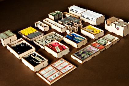 Insert pasujący do gry Teotihuacan + trzy dodatki